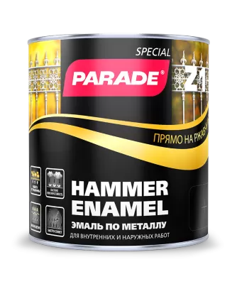 Эмаль по металлу Parade Z1 гладкая  RAL 8017 шоколадный, 0,75 л
