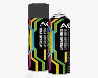 Аэрозольная краска AVG бежевая RAL 1001, 520 мл