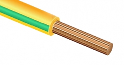 ПВ-3 6,0 Провод установочный (желто-зеленый)