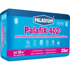 Монтажный клей для минваты и пенополистирола PALLADIUM PalafinX-402 25 кг